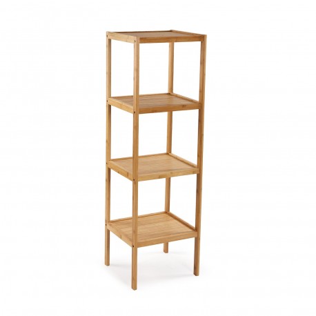 WHITE 4-SHELF UNIT