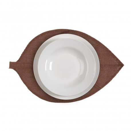 BROWN LEAF PLACEMAT