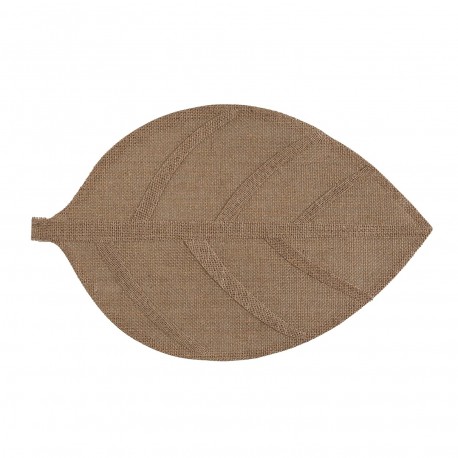 BEIGE LEAF PLACEMAT