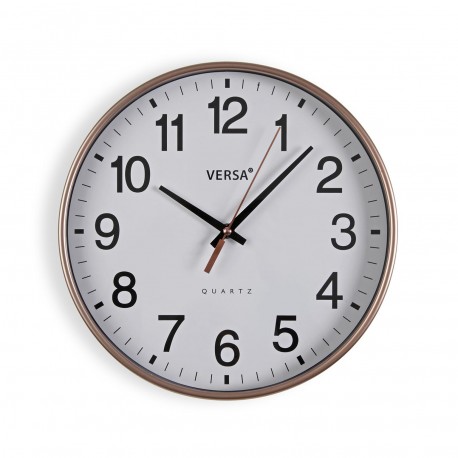 WHITE WALL CLOCK 30X4.3CM