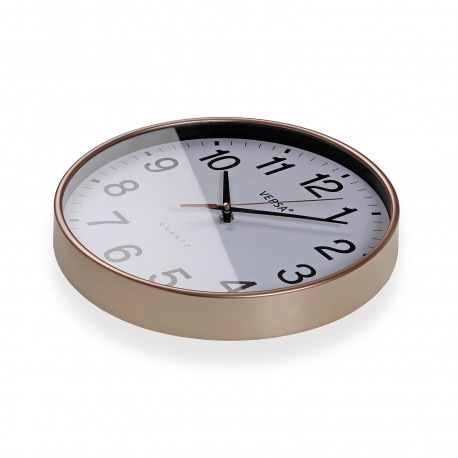 WHITE WALL CLOCK 30X4.3CM