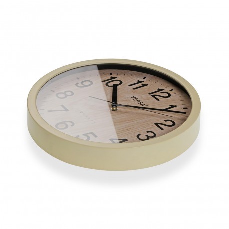LIGHT WOOD WALL CLOCK 31CM