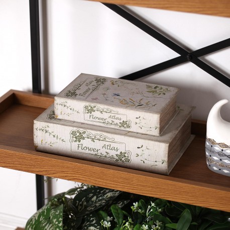 SET/2 BOOKS FLOWER ATLAS