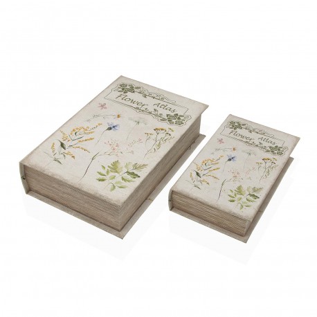 SET/2 BOOKS FLOWER ATLAS