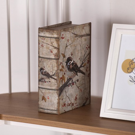 BOOK SAFE WITH CODE BIRD