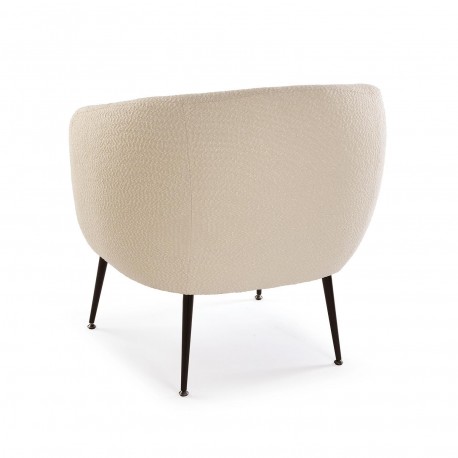 WHITE DONNY ARMCHAIR