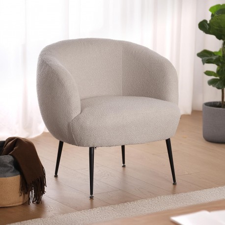 BEIGE DONNY ARMCHAIR