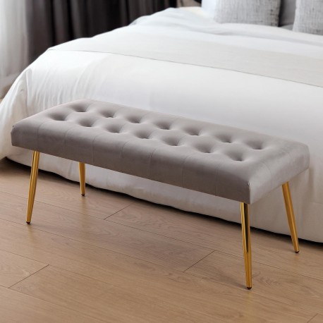 TIRSA GREY BED BENCH
