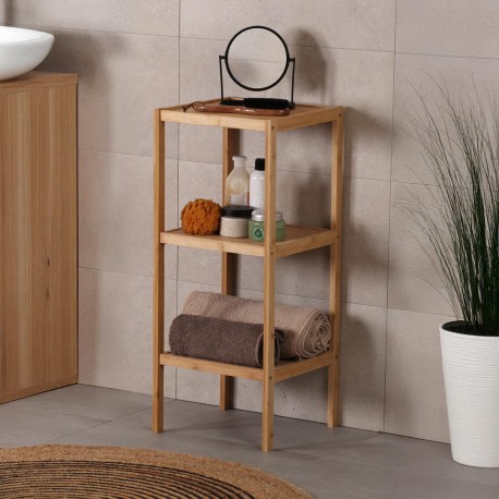WHITE 3-SHELF UNIT