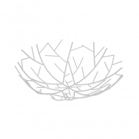 WHITE 30CM FRUIT BASKET