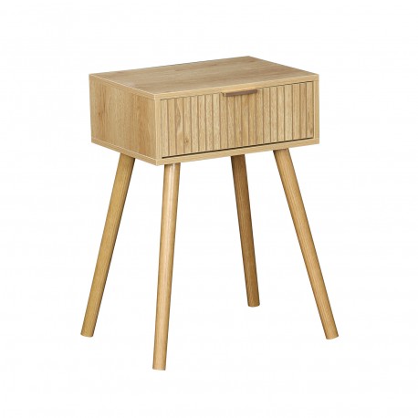 NOLAN WOOD BEDSIDE TABLE