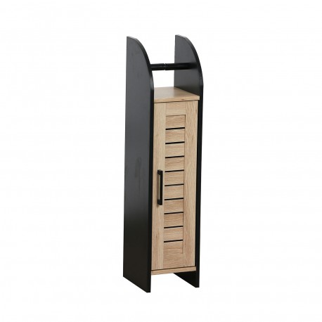 BLACK BATHROOM ORGANISER SHELF