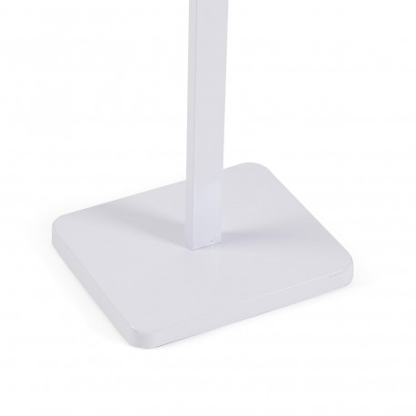 WHITE VALET STAND WITH TRAY