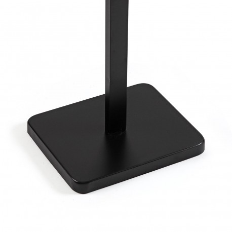 BLACK VALET STAND WITH TRAY