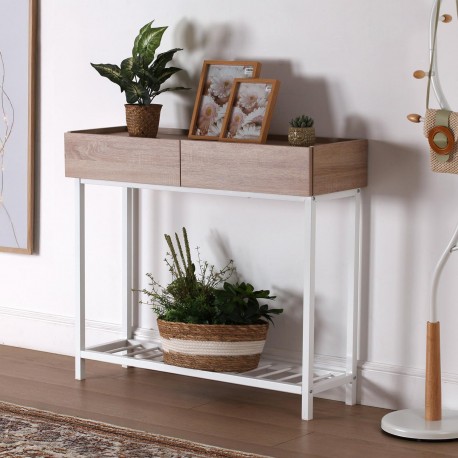 2-DRAWER CONSOLE TABLE