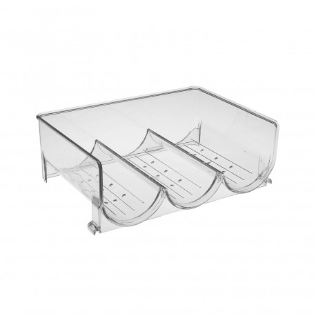 STACKABLE WINE RACK FOR THREE BOTTLES