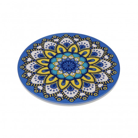 BLUE MANDALA TRIVET