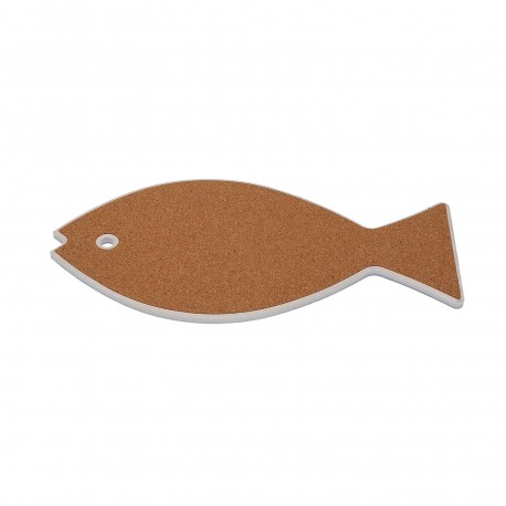 GREY/BLUE FISH SHAPED TRIVET