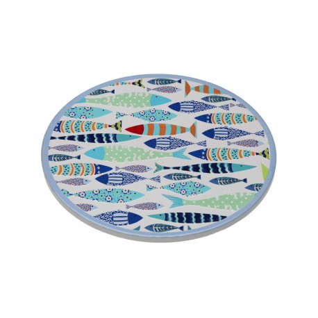 COLOURFUL 3D FISH TRIVET