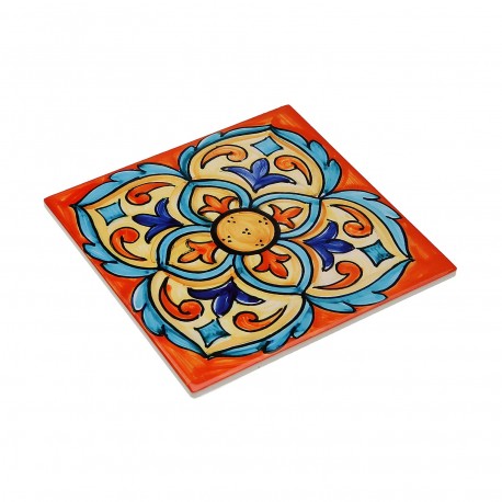 ORANGE TILE TRIVET
