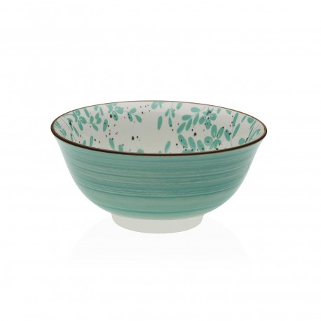 TURQUOISE FLOWER BOWL
