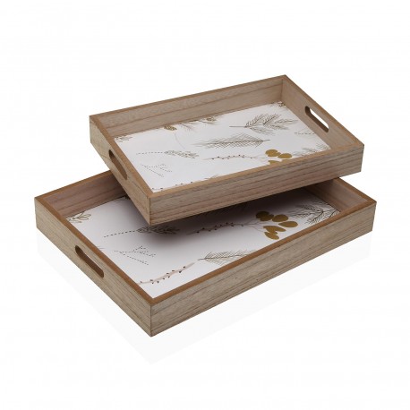 NATURA 2-PIECE TRAY SET