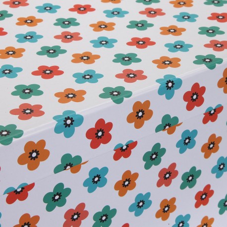 SET OF 15 FLOWER POWER BOXES