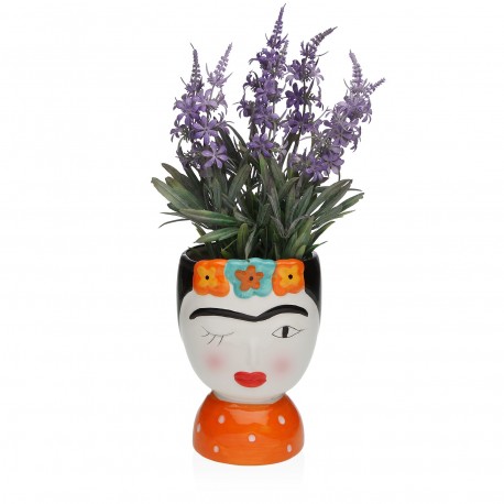 MEXICO CERAMIC VASE 18 CM