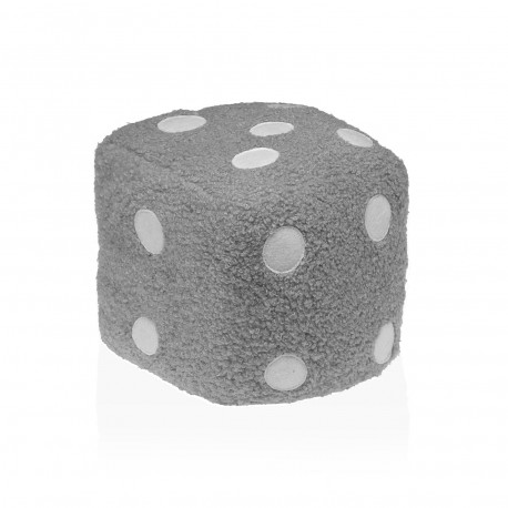 GREY DICE DOORSTOP