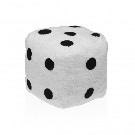 WHITE DICE DOORSTOP