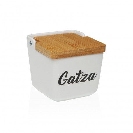 WHITE GATZA SALT BOWL