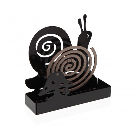 BLACK SNAIL MOSQUITO COIL HOLDER