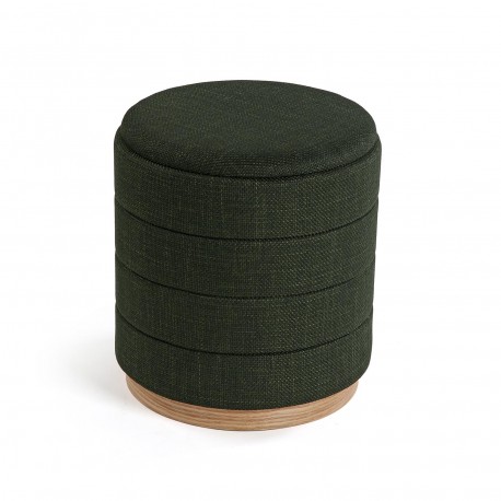 GREEN PUFF WITH STORAGE