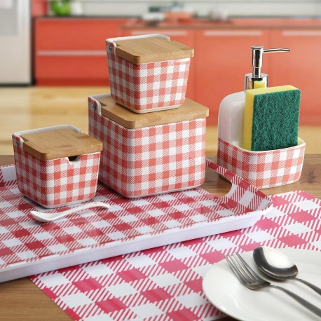 VICHY RED PLACEMAT