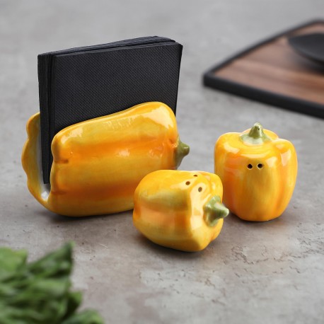 PEPPER NAPKIN HOLDER