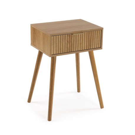 NOLAN WOOD BEDSIDE TABLE