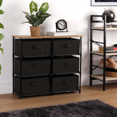 6 DRAWERS BATHROOM CHEST