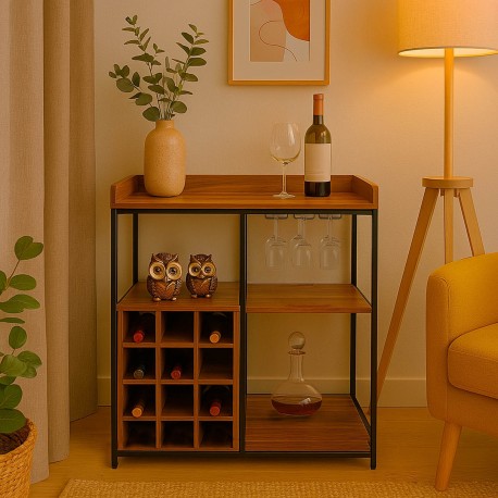 12-BOTTLE WINE RACK