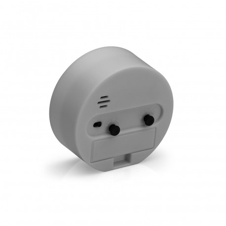GREY ALARM CLOCK 8.5 CM