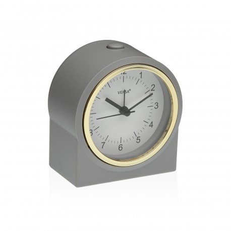 GREY ALARM CLOCK