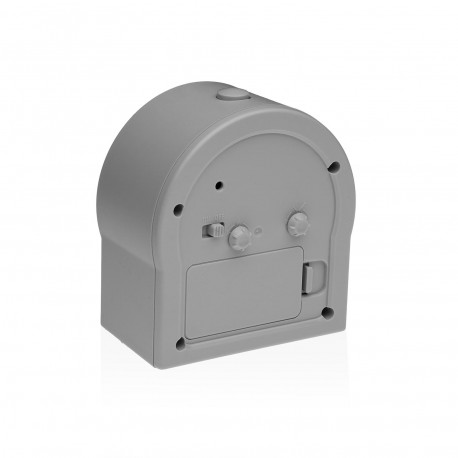 GREY ALARM CLOCK