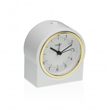 WHITE ALARM CLOCK