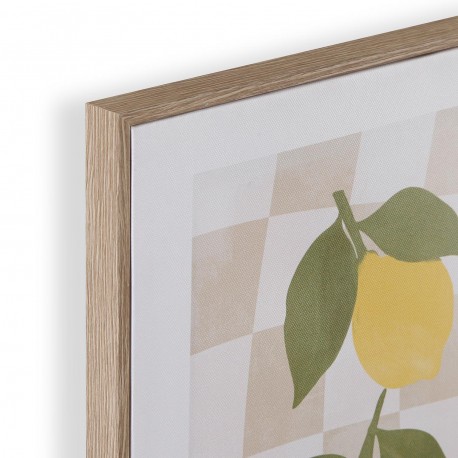 FRAMED CANVAS PRINT 30X40 LEMONS
