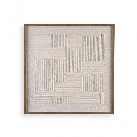 FRAMED CANVAS 60X60 CORNEY