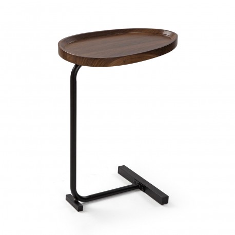 BROWN SIDE TABLE NELA