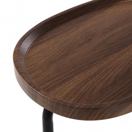 BROWN SIDE TABLE NELA