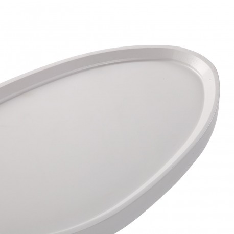 WHITE SIDE TABLE NELA
