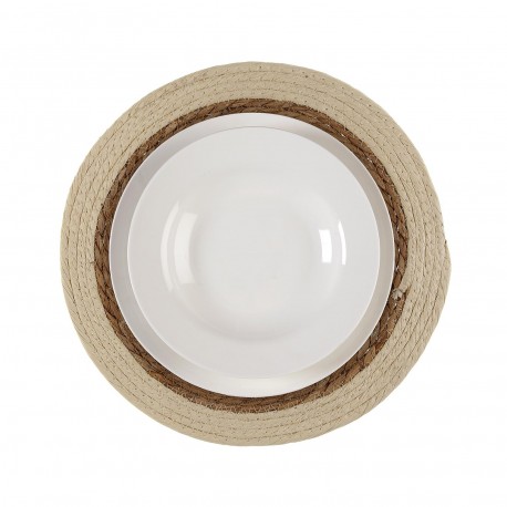 BEIGE PLACEMAT 35CM