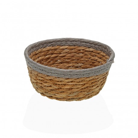 ROUND GREY BASKET