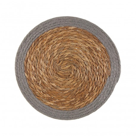GREY PLACEMAT 35CM